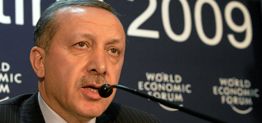 Il primo ministro turco Recep Tayyip Erdoğan