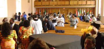 La chiesa "Cristo re" di Berwin Highs, in Maryland. 
