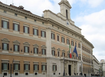 Il palazzo Montecitorio