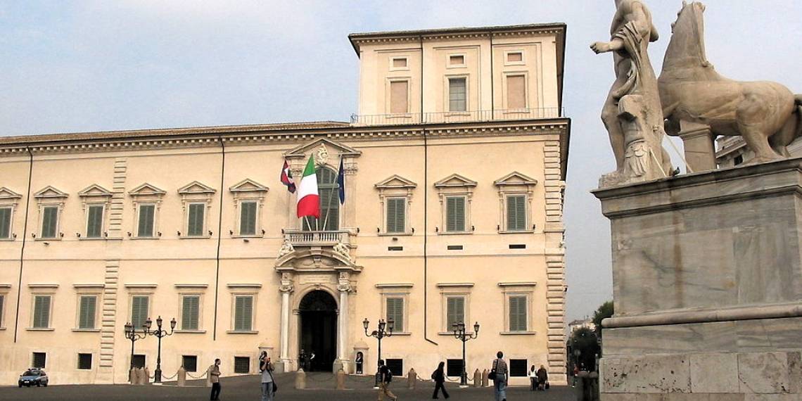 La piazza del Quirinale