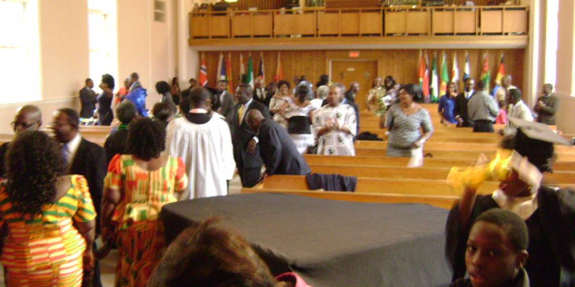 La chiesa "Cristo re" di Berwin Highs, in Maryland. 