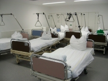 Una corsia di ospedale