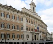 Il palazzo Montecitorio