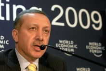 Il primo ministro turco Recep Tayyip Erdoğan